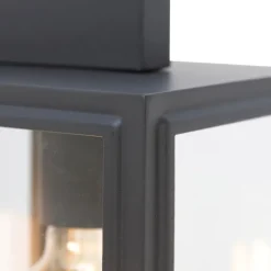 QAZQA Smart buiten wandlamp grijs incl. Wifi G95- Sutton down