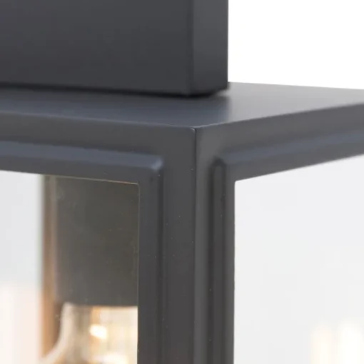 QAZQA Smart buiten wandlamp grijs incl. Wifi G95- Sutton down