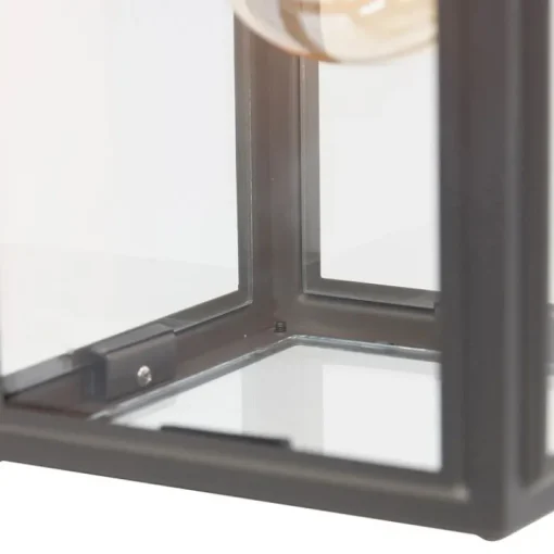 QAZQA Smart buiten wandlamp grijs incl. Wifi G95- Sutton down