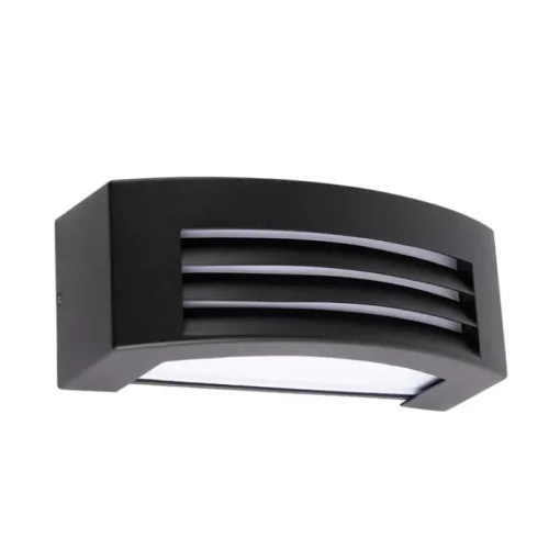 QAZQA Smart buiten wandlamp zwart IP44 incl. Wifi A60 - Hurricane