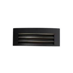 QAZQA Smart buiten wandlamp zwart IP44 incl. Wifi A60 - Hurricane