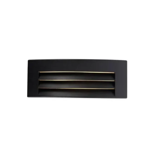 QAZQA Smart buiten wandlamp zwart IP44 incl. Wifi A60 - Hurricane