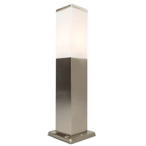 QAZQA Smart buitenlamp 45 cm staal incl. Wifi P45 - Malios