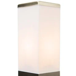 QAZQA Smart buitenlamp 45 cm staal incl. Wifi P45 - Malios
