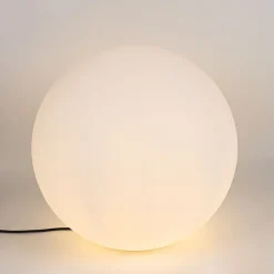 QAZQA Smart buitenlamp wit 56 cm incl. Wifi A60 IP65 - Nura