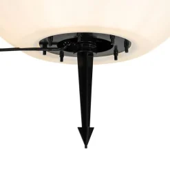 QAZQA Smart buitenlamp wit 56 cm incl. Wifi A60 IP65 - Nura