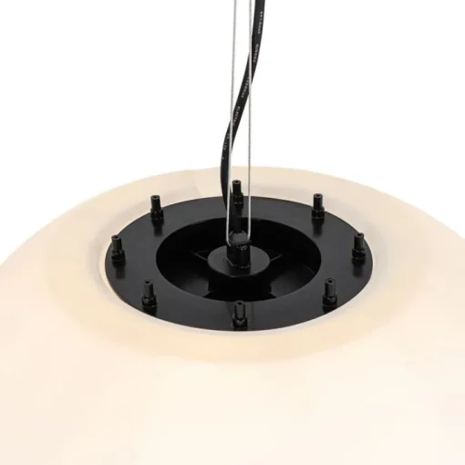 QAZQA Smart buitenlamp wit 56 cm incl. Wifi A60 IP65 - Nura