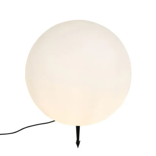 QAZQA Smart buitenlamp wit 56 cm incl. Wifi A60 IP65 - Nura