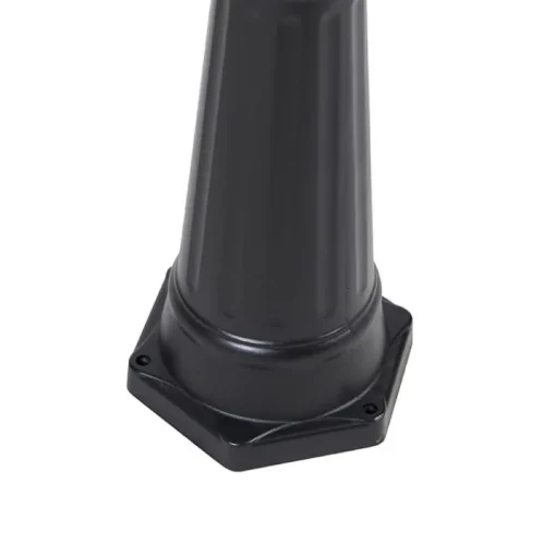 QAZQA Smart buitenlantaarn zwart 200 cm IP44 incl. Wifi ST64 - Havana