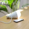 Newgarden Smart E27 dimbare LED lamp A60 mat 3.5W 350 lm 3000-6500K oplaadbaar met afstandsbediening