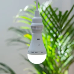 Newgarden Smart E27 dimbare LED lamp A60 mat 3.5W 350 lm 3000-6500K oplaadbaar met afstandsbediening  