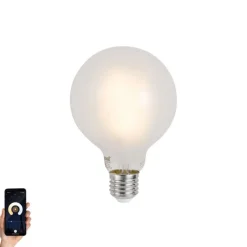 LUUMR Smart E27 dimbare LED lamp G95 mat 7W 806 lm 2700-6500K