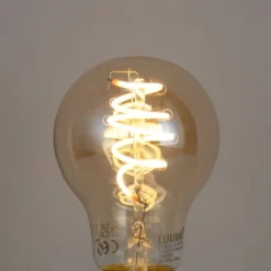 LUUMR Smart E27 dimbare LED lamp A60 amber 4.9W 320 lm 2500K