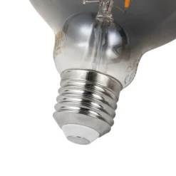 LUUMR Smart E27 dimbare LED lamp G95 smoke 4.9W 150 lm 1800K