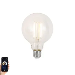 LUUMR Smart E27 dimbare LED lamp G95 helder 7W 806 lm 2700-6500K