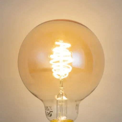 LUUMR Smart E27 dimbare LED lamp G95 amber 4.9W 320 lm 2500K