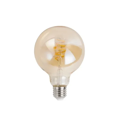 LUUMR Smart E27 dimbare LED lamp G95 amber 4.9W 320 lm 2500K