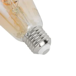 LUUMR Smart E27 dimbare LED lamp ST64 amber 4.9W 320 lm 2500K