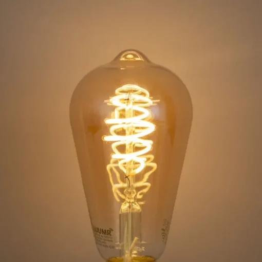 LUUMR Smart E27 dimbare LED lamp ST64 amber 4.9W 320 lm 2500K