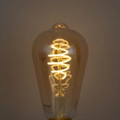 LUUMR Smart E27 dimbare LED lamp ST64 amber 4.9W 320 lm 2500K