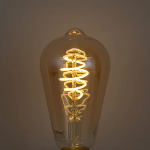 LUUMR Smart E27 dimbare LED lamp ST64 amber 4.9W 320 lm 2500K