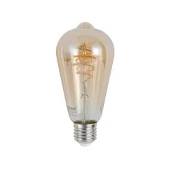 LUUMR Smart E27 dimbare LED lamp ST64 amber 4.9W 320 lm 2500K