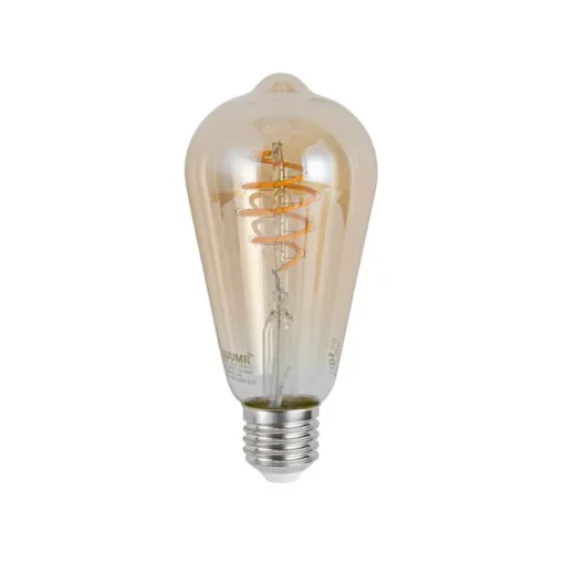 LUUMR Smart E27 dimbare LED lamp ST64 amber 4.9W 320 lm 2500K