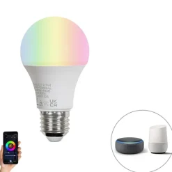 LUEDD Smart E27 LED lamp A60 mat RGBW 8,5W 806 lm 2700-6500K