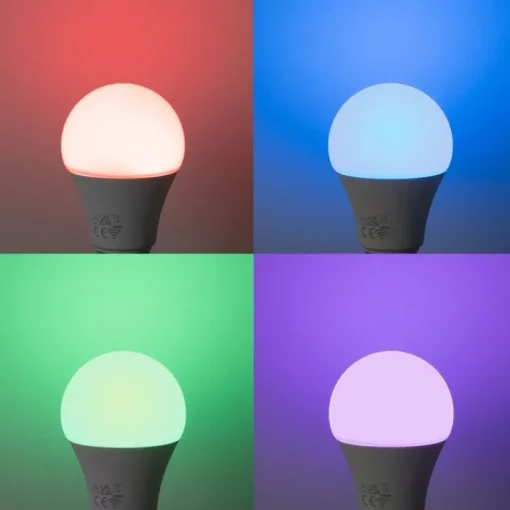 LUUMR Smart E27 LED lamp A60 mat RGBW 9W 806 lm 2700-6500K