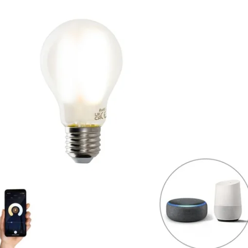 LUEDD Smart E27 LED lamp A60 mat 7W 806 lm 1800-4000K