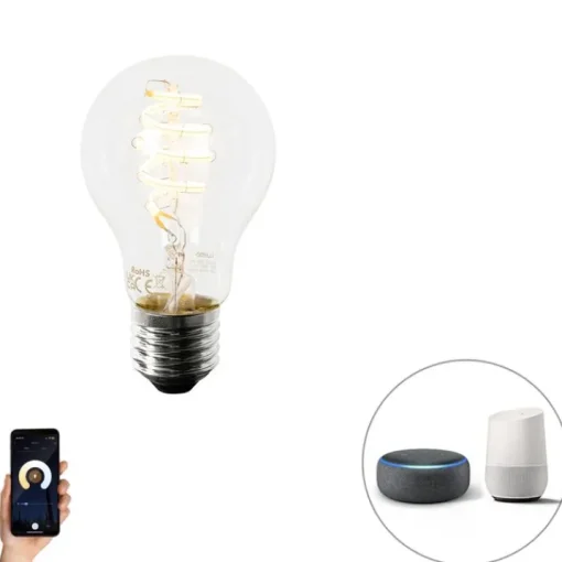 LUEDD Smart E27 LED lamp A60 4,9W 380 lm 1800-3000K