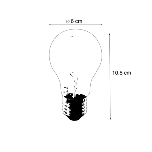 LUEDD Smart E27 LED lamp A60 4,9W 380 lm 1800-3000K