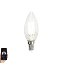 LUUMR Smart E14 LED lamp C35 helder 4.2W 470 lm 2700-6500K