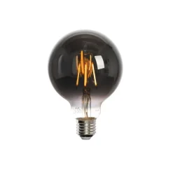 LUEDD Smart E27 LED lamp G95 smoke 4W 60 lm 1800-3000K