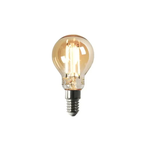 LUEDD Smart E14 LED lamp P45 goud 4,9W 470 lm 1800-4000K