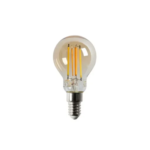 LUEDD Smart E14 LED lamp P45 goud 4,9W 470 lm 1800-4000K