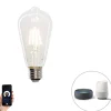 LUEDD Smart E27 LED lamp ST64 4,5W 470 lm 1800-4000K