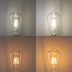 LUEDD Smart E27 LED lamp ST64 4,5W 470 lm 1800-4000K