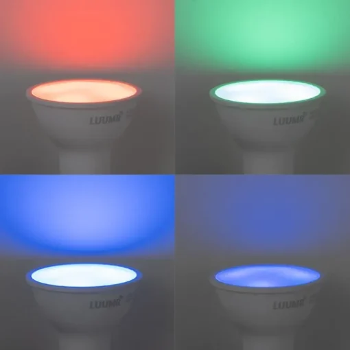 LUUMR Smart GU10 50mm dimbare LED lamp opaal 4.7W 400 lm 2700-6500K