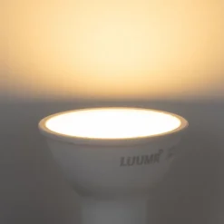LUUMR Smart GU10 50mm dimbare LED lamp opaal 4.7W 400 lm 2700-6500K