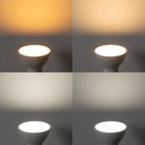 LUEDD Smart GU10 50mm LED lamp helder 4.7W 400 lm 2200-2400K