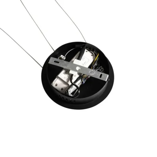 QAZQA Smart hanglamp zwart 60 cm incl. LED en RGBW  - Girello
