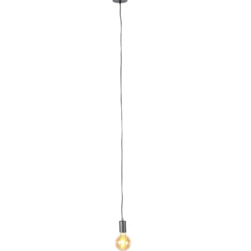 QAZQA Smart hanglamp zwart incl. Wifi G95 - Facil