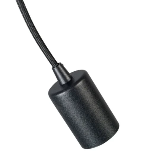 QAZQA Smart hanglamp zwart incl. Wifi G95 - Facil