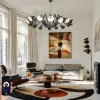 QAZQA Smart hanglamp zwart 16-lichts verstelbaar incl. 16 Wifi A60 - Hobby Spinne