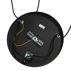 QAZQA Smart hanglamp zwart met smoke glas 3-lichts incl. Wifi ST64 - Pallon