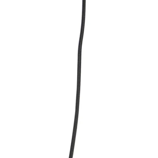 QAZQA Smart hanglamp zwart met smoke glas 3-lichts incl. Wifi ST64 - Pallon