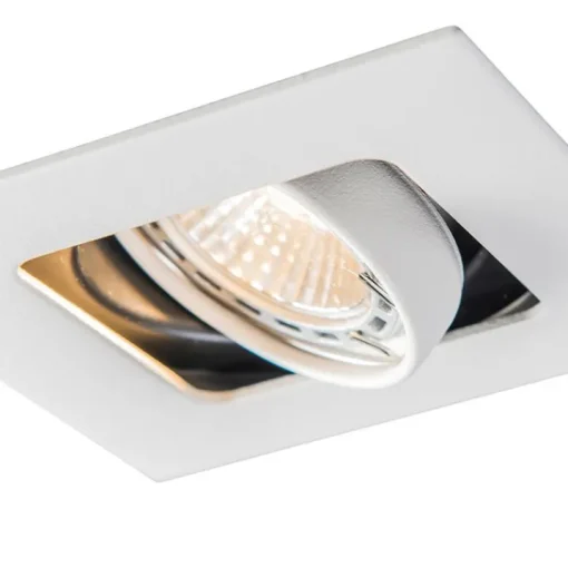QAZQA Smart inbouwspot wit incl. WiFi GU10 kantelbaar - Artemis