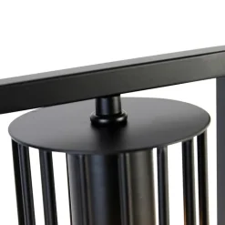 QAZQA Smart moderne tafellamp zwart incl. Wifi ST64 - Balenco Wazo