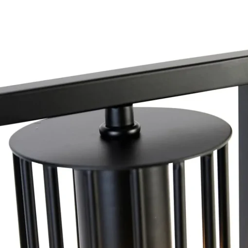 QAZQA Smart moderne tafellamp zwart incl. Wifi ST64 - Balenco Wazo